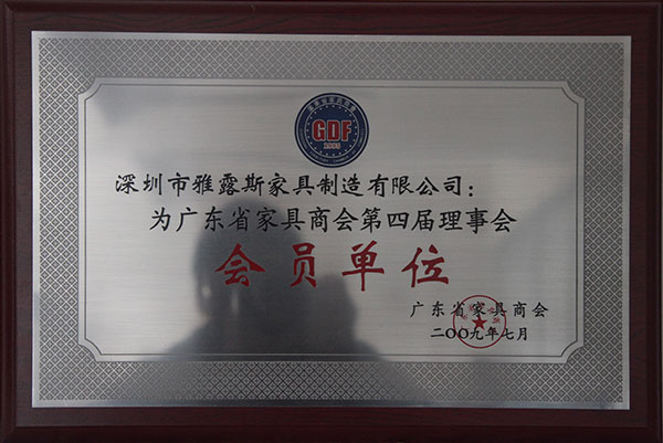 广东省家具商会第四届理事会会员单位